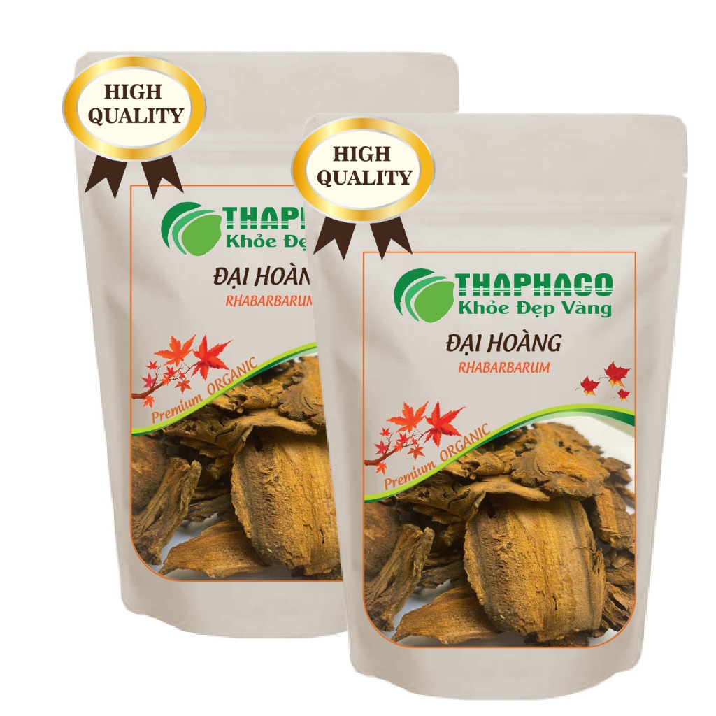 Đại Hoàng Chất Lượng Cao Sấy Khô - Hàng Loại 1 -  100gram - THAPHACO