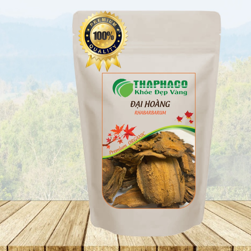 Đại Hoàng Chất Lượng Cao Sấy Khô - Hàng Loại 1 -  100gram - THAPHACO
