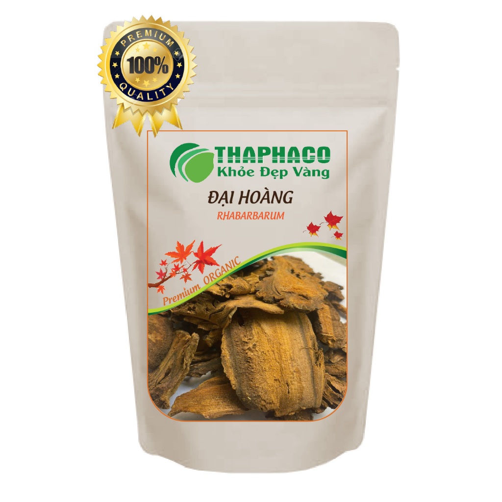 Đại Hoàng Chất Lượng Cao Sấy Khô - Hàng Loại 1 -  100gram - THAPHACO