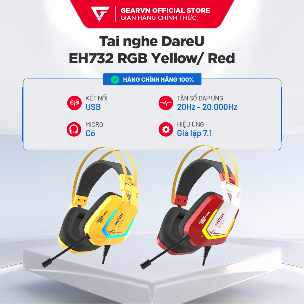 Tai nghe DareU EH732 RGB