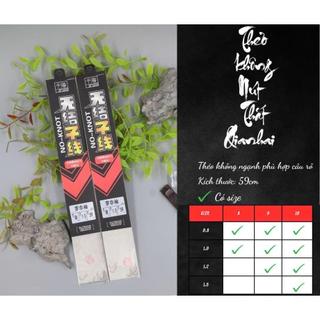 THẺO SẴN KHÔNG NÚT THẮT 59CM (5 ĐÔI) - ĐÀI CÂU THÍCH