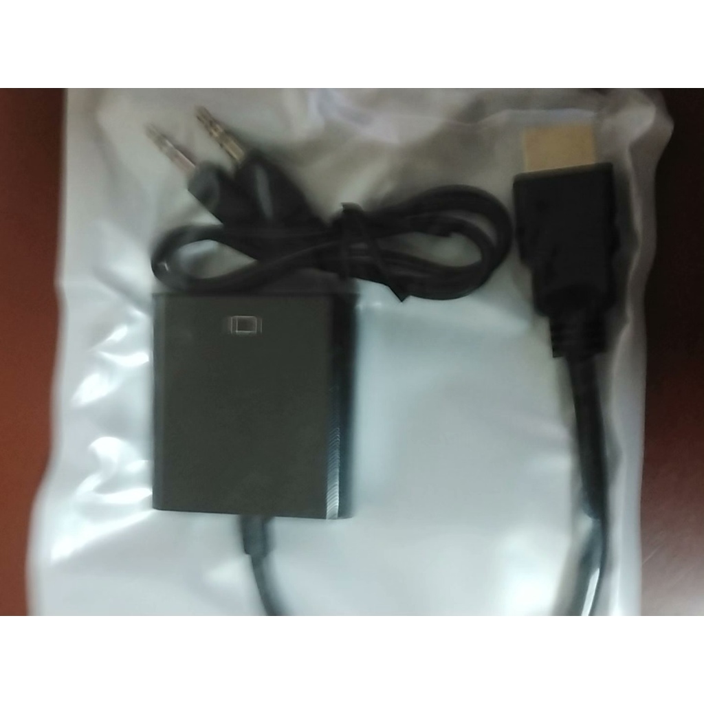 Bộ chuyển đổi HDMI sang VGA dùng màn hình để xem đầu thu truyền hình cáp
