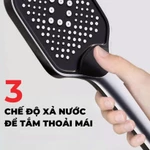 Bộ Sen Cây KAW Tắm Đứng Nóng Lạnh, Hiển Thị Rõ Nhiệt Độ, Vòi Sen Đa Năng Chống Han Gỉ, Dễ Sử Dụng — ảnh 6