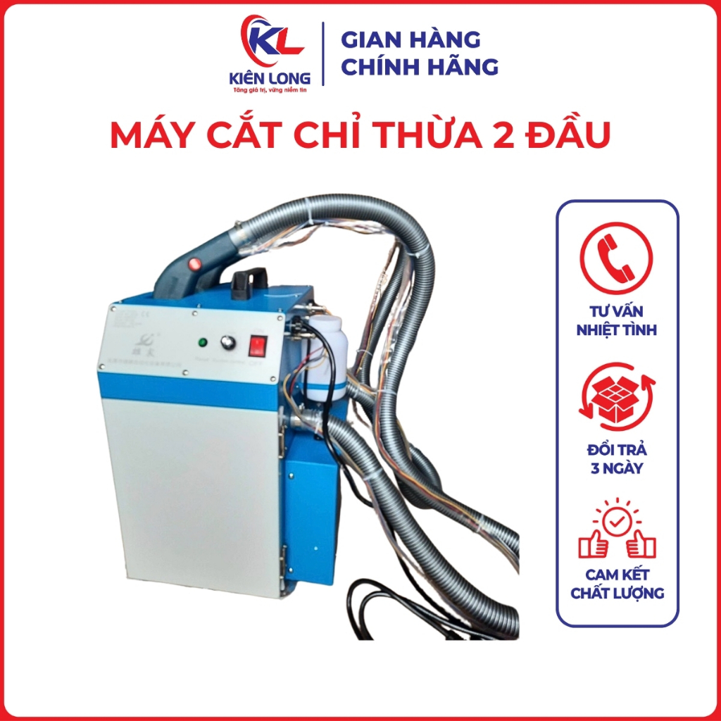 Máy Cắt Chỉ Thừa 2 Đầu Không Dùng Chổi Than – Chính Hãng, Phụ Kiện Ngành May