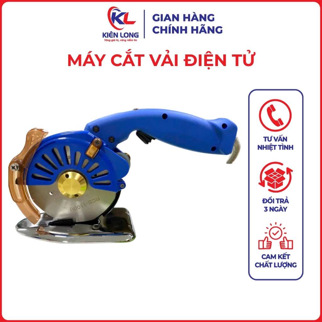 Máy Cắt Vải Điện Tử RSC-110/RSC-125/Octa-110/Octa-125 – Cầm Tay Tiết Kiệm Điện