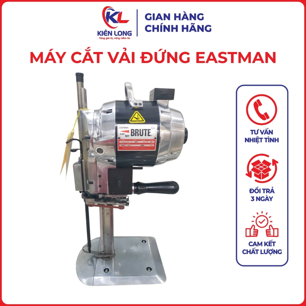 Máy Cắt Vải Eastman CDZ-3 – Máy Đứng 8/10 Inch, 750W Chính Hãng