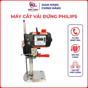 Máy Cắt Vải Đứng Philips Điện tử 8 Inch/10 Inch/12Inch – Công Suất 1600W, Phụ Kiện Ngành May