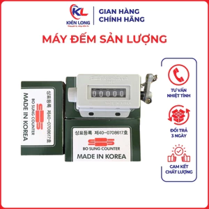 Bộ Đếm Sản Lượng Bosung HÀN QUỐC – Đo Năng Suất Sản Phẩm, Dụng Cụ Ngành May