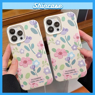 Ốp Lưng iPhone TPU Hoạ Tiết Da Mềm Happy Flower Chống Sốc, Bảo Vệ Camera - iP X/XS/11/12/13/14/15/16/17/Plus/Pro/Max/Air