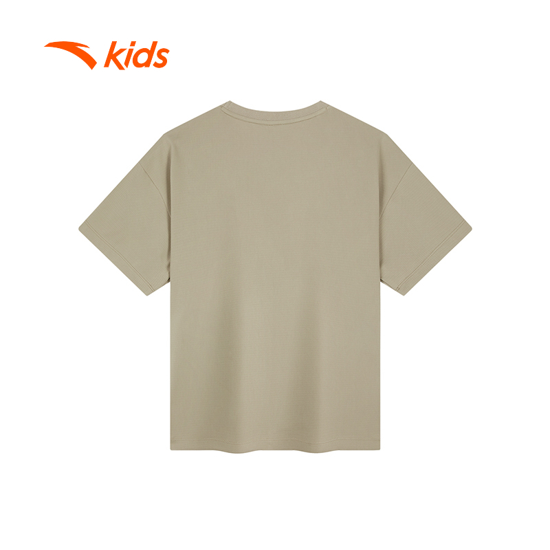 Ao Phông Thể Thao Ngắn Tay Bé trai Running Big Kids 7-14 Years ANTA KIDS SS TEE T524C6104B