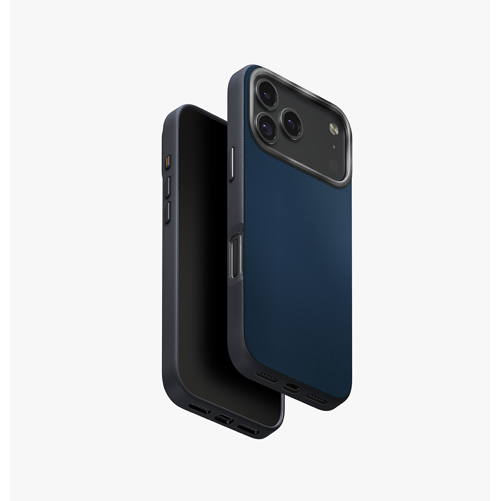 [Chống Sốc] Ốp Da UNIQ LYDEN DS Vegan Leather Tích Hợp Sạc Không Dây Chính Hãng cho iP 17 Pro Max