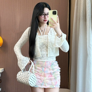 Áo Cardigan Ren Mềm Nữ Khoác Nhẹ Ngoài 247store Aocadigan08