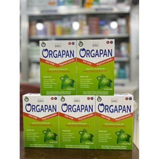 Siro hỗ trợ giảm ho, giảm đờm, giảm đau rát họng ORGAPAN hộp 20 gói