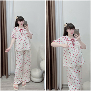 Bộ bầu - bộ sau sinh - BỘ QDAC ĐŨI NHĂN CỔ SEN DẬP LY DÂY BUỘC - 5 Màu, Áo Có Khoá Kéo & Quần Có Chun Chỉnh