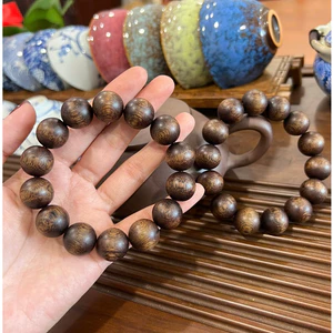 Vòng tay trầm hương giành cho nam cỡ hạt 16 mm an yên may mắn tài lộc phong thủy-trầm hương việt nam