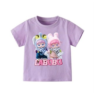 👕 Áo Thun Labubu Dễ Thương – Phong Cách Thời Trang Cho Bé 👕 AT39