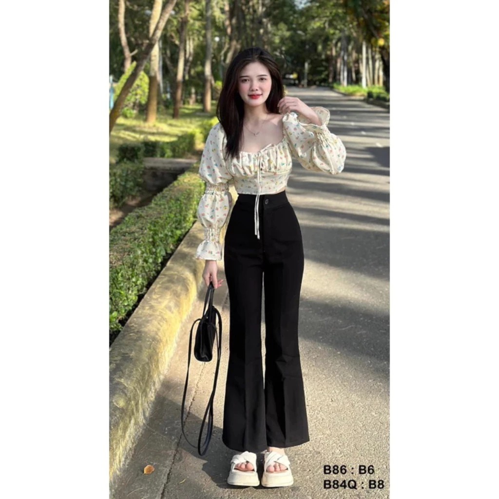 Quần Legging Nữ Basic Cạp Chun Tôn Dáng Thêu Nổi 4 Vạch Unisex Mặc Đi Học Đi Chơi Sang Chảnh