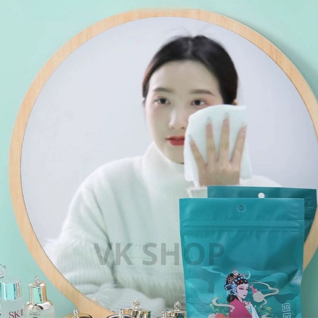 Túi 20 Viên Khăn Nén Mini Dùng 1 Lần – Khăn Viên Nén Du Lịch, Spa, Tiện Lợi Mang Theo