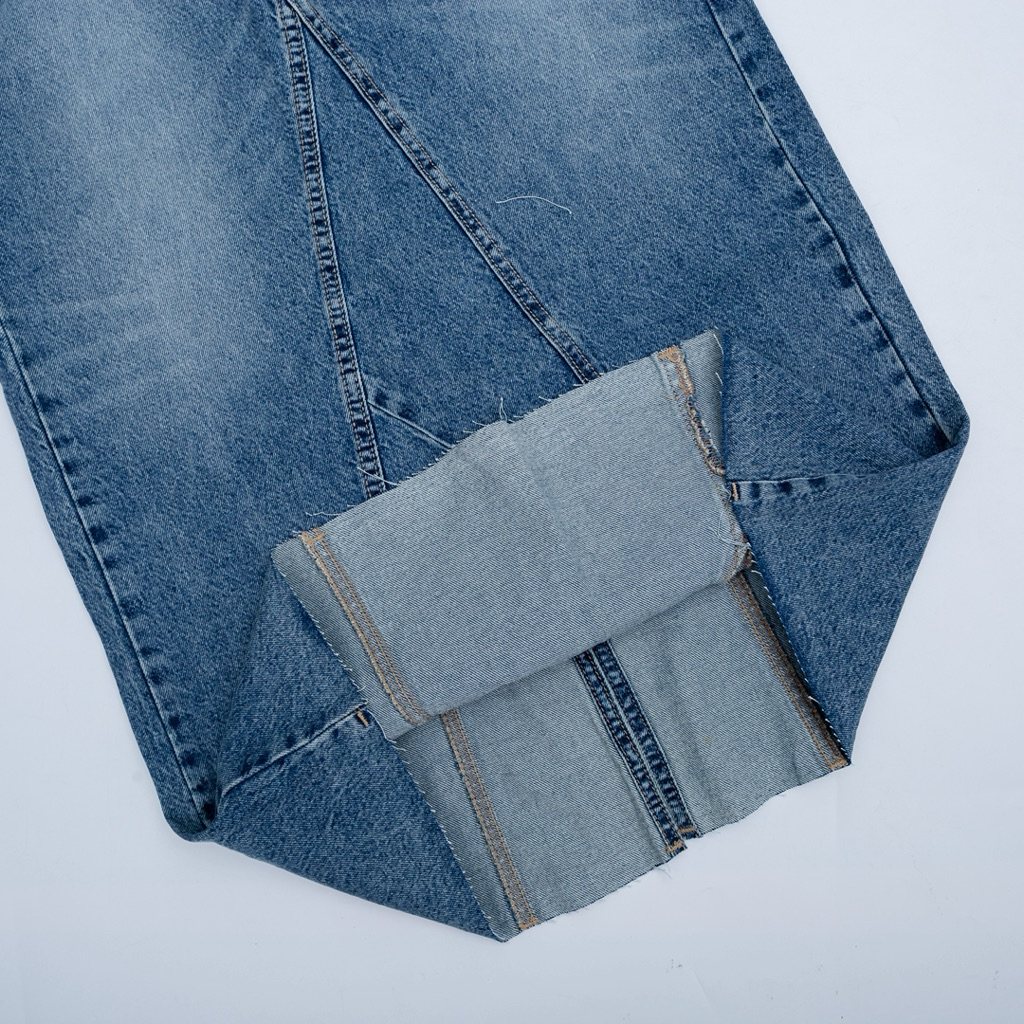 GU CHÂN VÁY JEANS DÀI XANH (Q231111013)