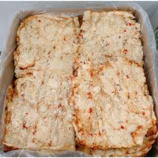 Thiều Ép Miếng Ăn Liền Tẩm Gia Vị Mùi Khô Thơm Phức, Hương Vị Mặn Mà Gói 500G