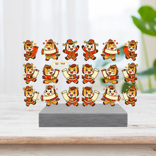 Sticker TẾT 5D Dán Móng Nail Mới (Phần 1)
