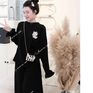 set mèo vương miệng ( Còn đen)