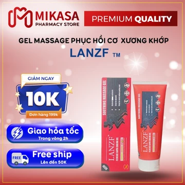 Kem Massage Xương Khớp LANZF - Gel LANZF PAIN RELIEF Giảm Đau Xương Khớp, Mỏi Gối, Đau Cổ Vai Gáy, Xoa Bóp Phục Hồi
