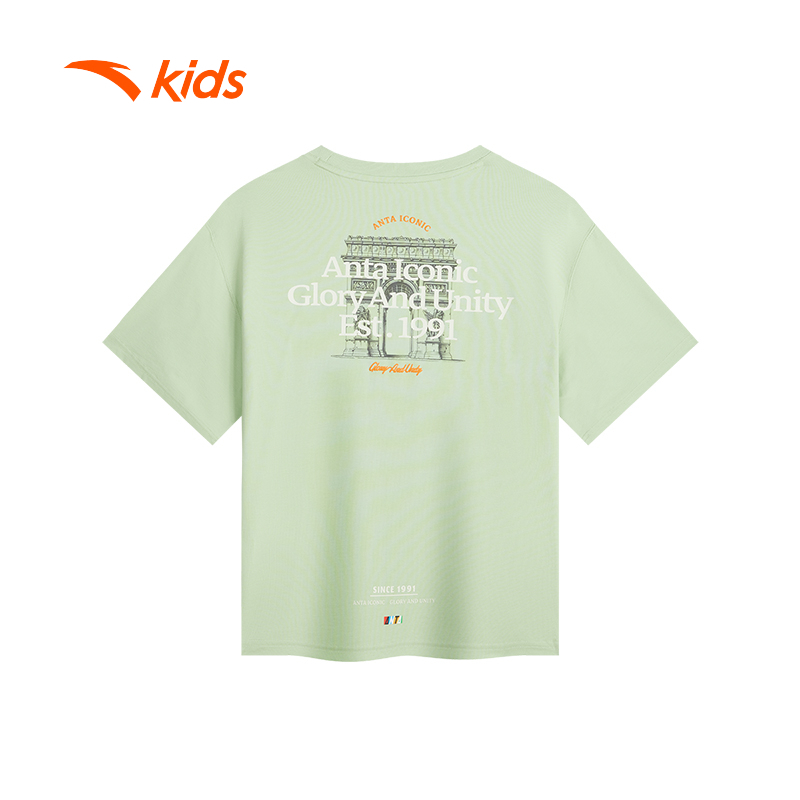 ANTA KIDS Áo Phông Thể Thao Unisex 3724C7104
