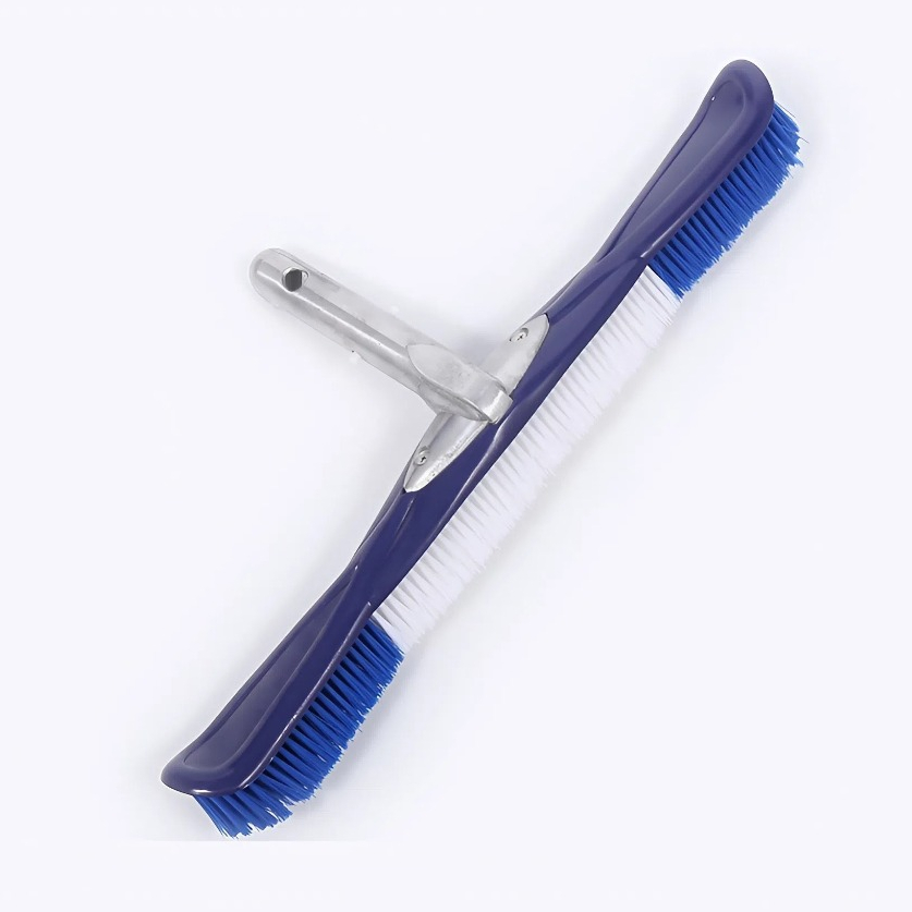 Chổi cọ vệ sinh bể bơi bản to cán nhôm dài 50cm, bàn chải vệ sinh hồ bơi bản to | BigBuy360 - bigbuy360.vn