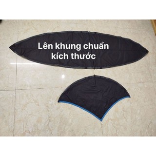 áo diều lên khung  4,5m 5m 5,5m 6m giá yêu thương