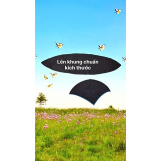 áo diều lên khung 5m 5,5m 6m phom đẹp