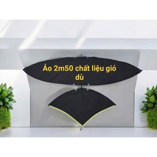 áo diều lên khung 5m  5,5m 6m chuẩn  kích thước