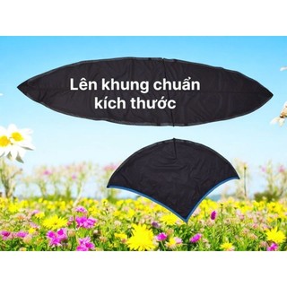 áo diều lên khung 5m  5,5m 6m chuẩn  kích thước