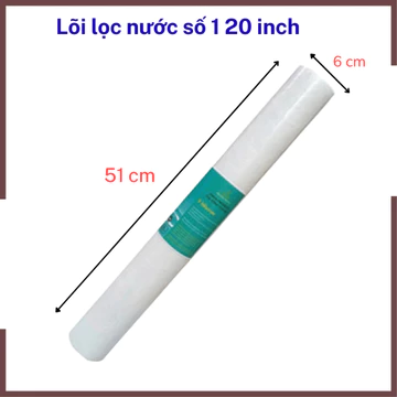 Lõi lọc nước 20 inch , lõi lọc nước cho máy lọc nước bán công nghiệp , lõi lọc thô 20 inch