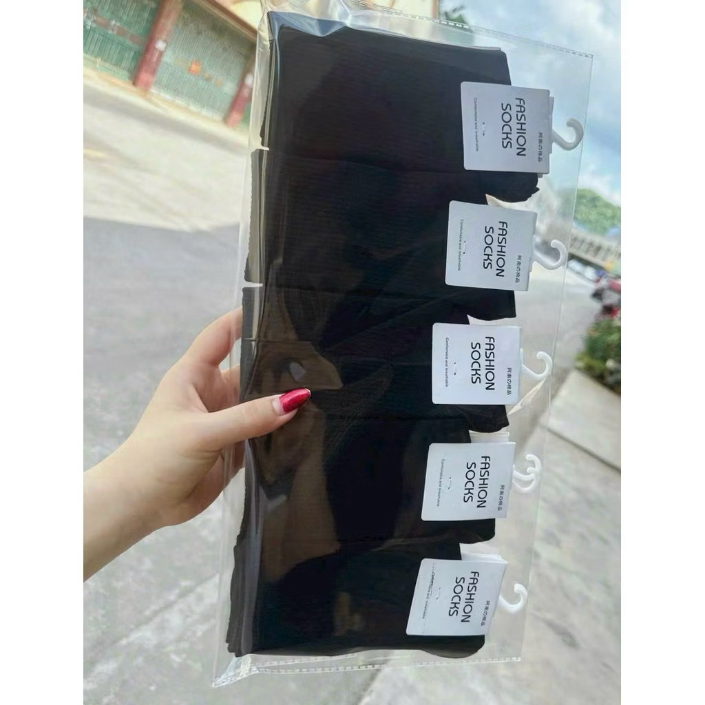 Sét 5 đôi tất nam gân tăm cao cấp