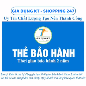 Thẻ bảo hành 2 năm sản phẩm máy xay đa năng, máy xay hoa quả