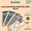 Ốp Sulada lưng nhám viền màu hỗ trợ sạc không dây dành cho IPhone 16pro 16promax 14promax 15promax