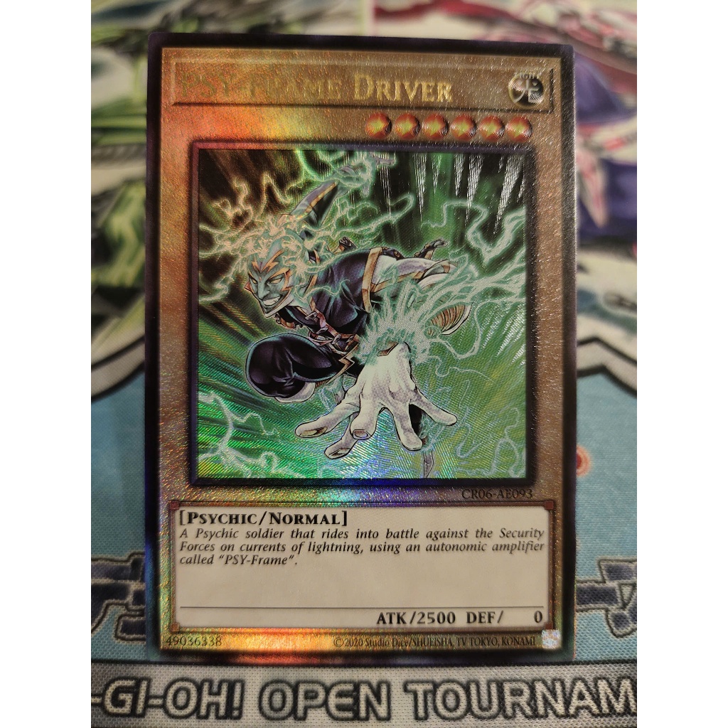 Thẻ bài Yugioh chính hãng - PSY-Frame Driver - CR06-AE093 - Ultimate ...