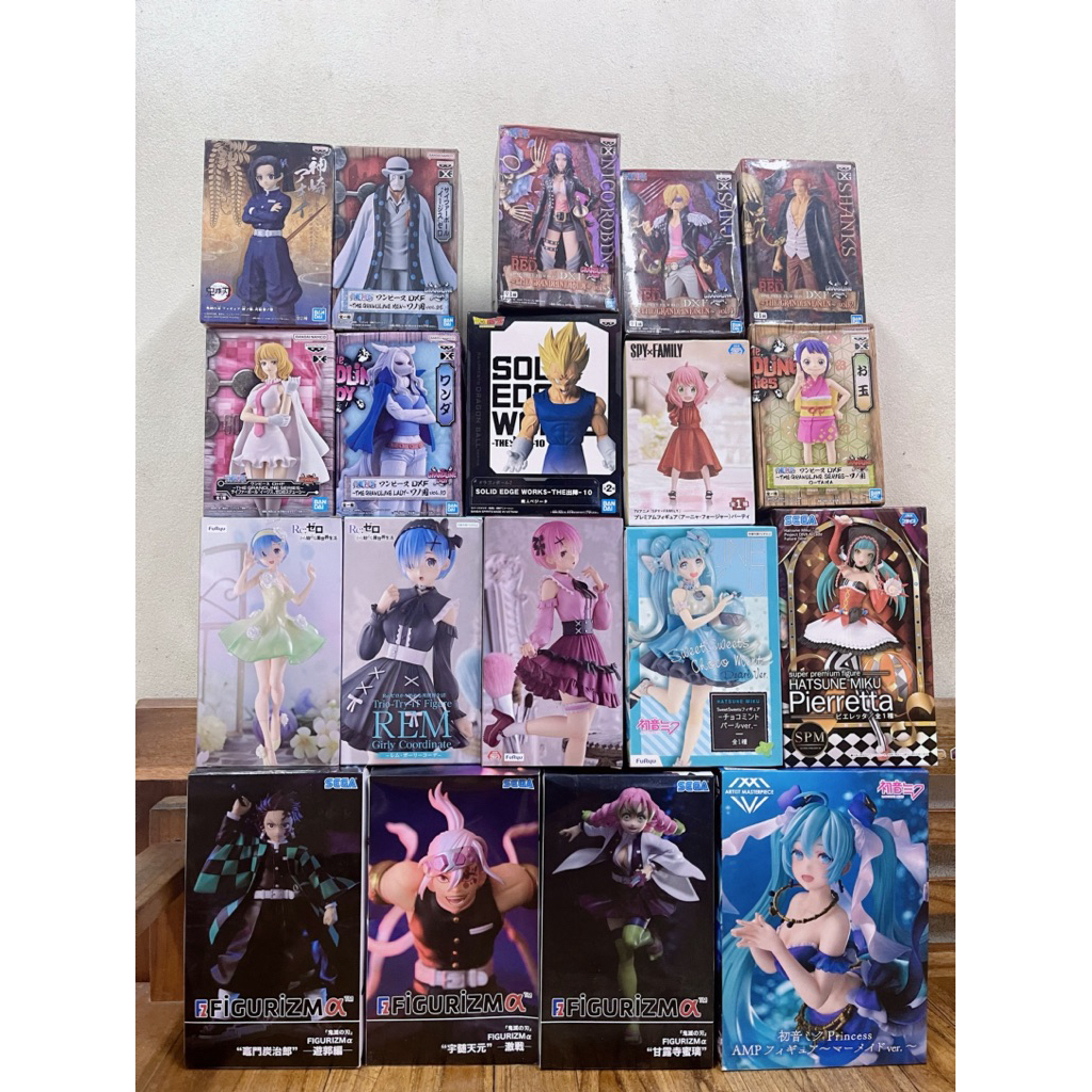 TỔNG HỢP MÔ HÌNH CHÍNH HÃNG Nhật Bản - Miku, RAM, REM, Thanh Gươm Diệt ...