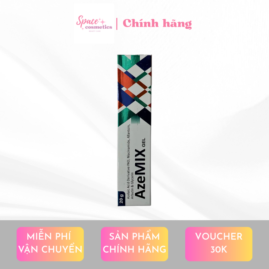 Gel Azemix cải thiện thâm mụn, chấm mụn hiểu quả 20gram