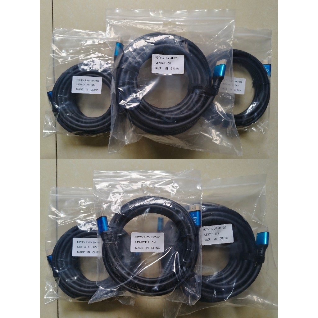 Dây HDMI chuẩn 2.0, hỗ trợ 4K*2K độ phân giải cao, chất lượng cao