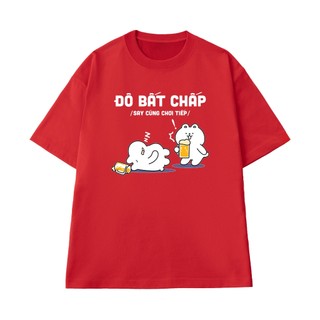 Áo Thun Gấu Nhậu Hài Hước Đô Bất Chấp Chất Vải Cotton 100 Cao Cấp Mềm Mịn NGỐ TEE