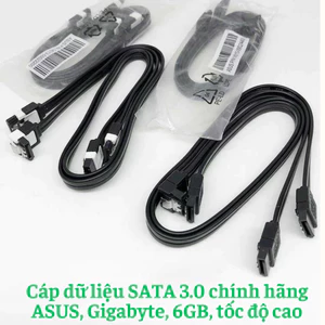 Cáp dữ liệu SATA 3.0 chính hãng ASUS và Gigabyte, 6GB, truyền dữ liệu tốc độ cao