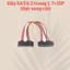 Cáp mở rộng tích hợp dữ liệu nguồn SATA máy tính mới 7+15P