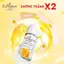 Lăn khử mùi tới 72H Enchanteur dưỡng sáng da X2 từ Niacinamide & Kem sữa tươi 50ml
