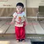 Bộ Đồ Trung Thu, Bộ chú CUỘI hình Lân – Họa Tiết Lân Đáng Yêu, Chất Lụa mềm mại xinh xắn