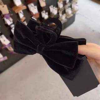 kẹp tóc nơ bọc nhung siêu xinh hàng qccc