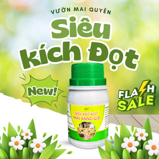 Siêu kích đọt mai vàng Q.B - Siêu vọt đọt, đọt khoẻ tươi tốt. Bón lá dày và xanh