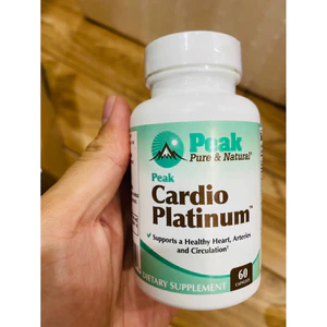 Peak Pure & Natural Peak Cardio Platinum CÔNG THỨC HỖ TRỢ TIM MẠCH