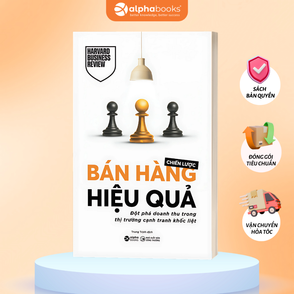 Bìa sách Chiến Lược Bán Hàng Hiệu Quả